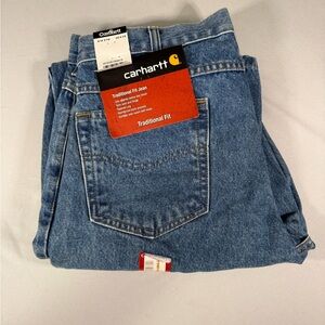 Carhartt Traditional Fit Men's Blue Jeans